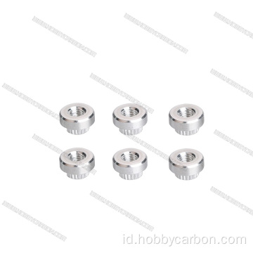 M4 Aluminium Press Nut of FPV Hardwares HobbyCarbon